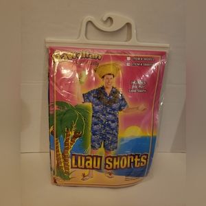 Halloween Hawaiian Luau Costume Shorts XL